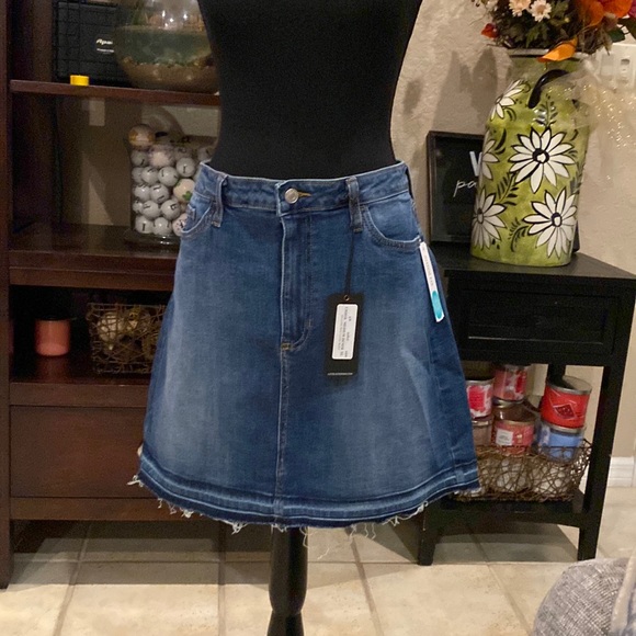 Just Black Dresses & Skirts - NWT denim skirt 17”